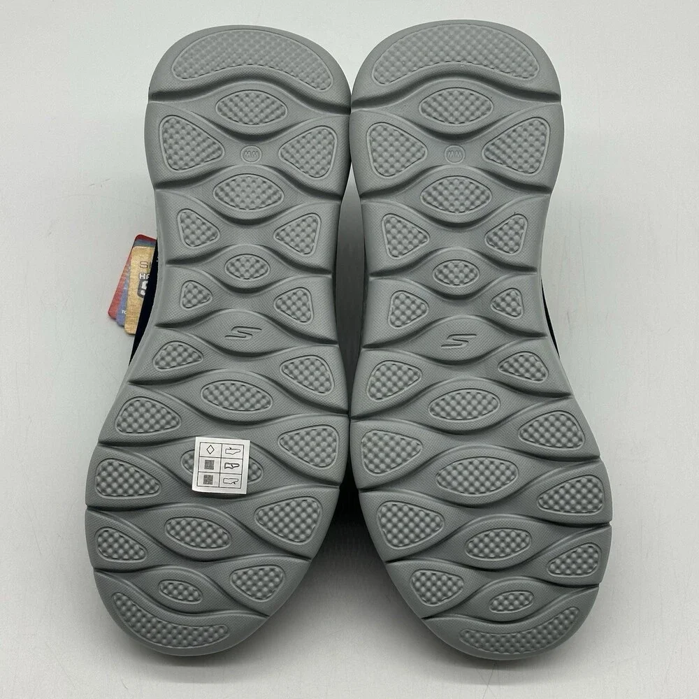 Skechers Hands Free Slip-ins Go Walk Flex Navy Blue Comfort Shoes Men's Size 9WW